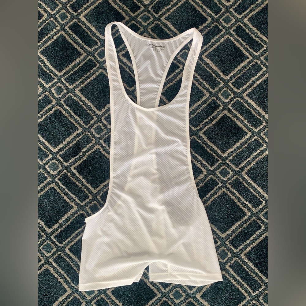 Wowhomme White Singlet